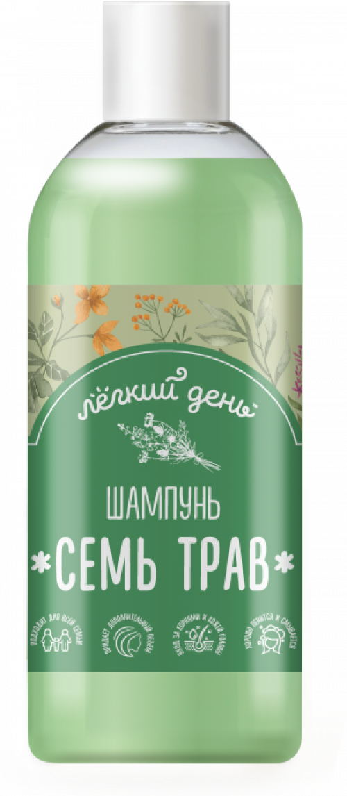 Шампунь для волос «Легкий день» Семь трав