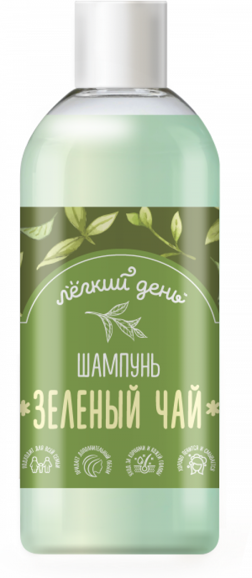 Шампунь для волос «Легкий день» Зелёный чай