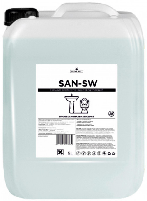 Гель для мытья сантехники SAN-SW